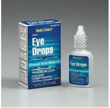 Acme United Medic's Choice Eye Lubricant 0.5 oz. Eye Drops - 702