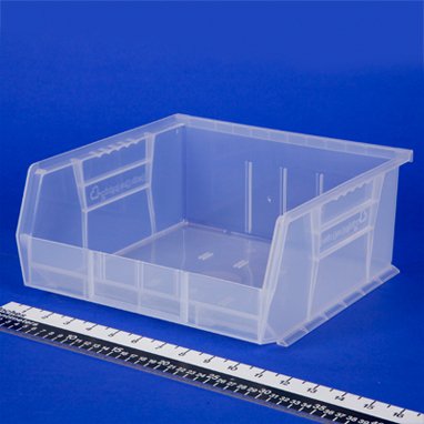 HCL Super Tough - Storage Bin Clear Plastic 5 X 10-7/8 X 11 Inch - 1412C