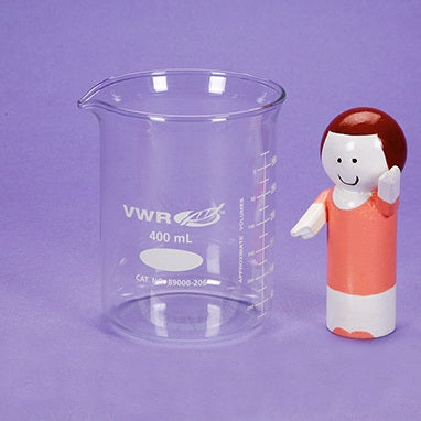 Health Care Logistics Beaker Glass 400 mL - 3374