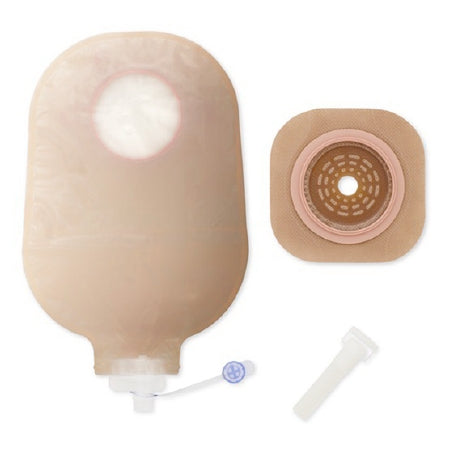 New Image - Urostomy Pouch Two-Piece System 9 Inch Length Drainable Flat, Trim to Fit - 19254