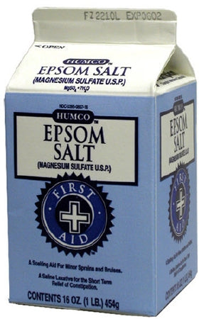 Humco - Epsom Salt Granules 16 oz. Carton - 30395080716
