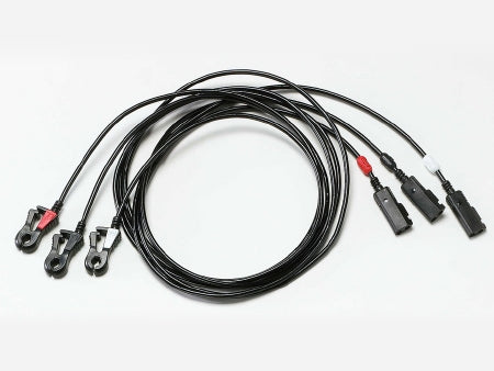Ivy Biomedical Carbon Leadwire 24 Inch, Red/White/Black, Radiotranslucent, 3-Leads, AHA Color Code For 3100/3150 Series Cardiac Trigger Monitor - 590318