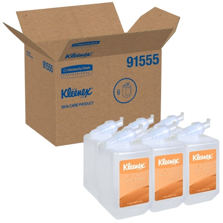 Kimberly Clark Kleenex E-2 Soap Foaming 1,000 mL Dispenser Refill Bottle Unscented - 91555