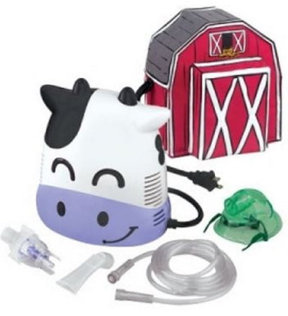 Mabis Healthcare MABIS Margo Moo Nebulizer Kit Medication Bowl Pediatric Mouthpiece - 40-269-000S
