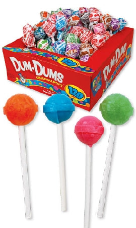 Medibadge Dum Dums Lollipop Assorted Flavors 20 oz. - 4059