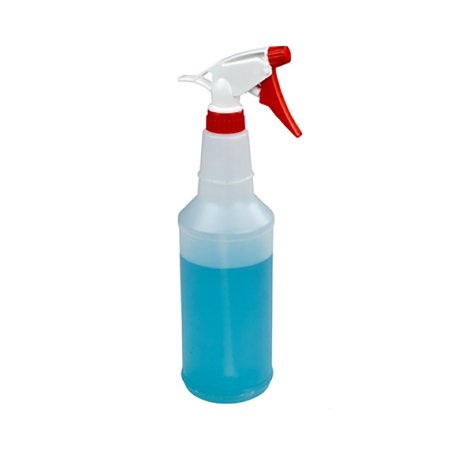 Medical Safety Systems - Empty Spray Bottle HDPE Plastic Clear 32 oz. - 375-66133000