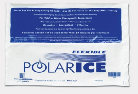 Pelton Shephard Industries Polar Ice Ice Pack General Purpose One Size Fits Most 14 X 10-1/2 Inch Reusable - POLARICE 10X15
