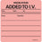 Precision Dynamics - Pre-Printed Label Anesthesia Label Red - MV05FR1365