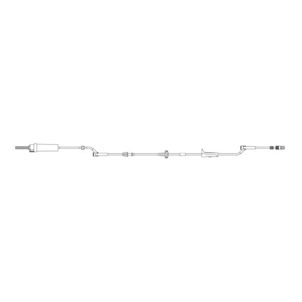 Carefusion Corp. Pump Module Set Alaris Ndls Vlv/Prt 117" 20 Drops/Ml Priming Volume 26Ml 20/Ca - 2120-0500