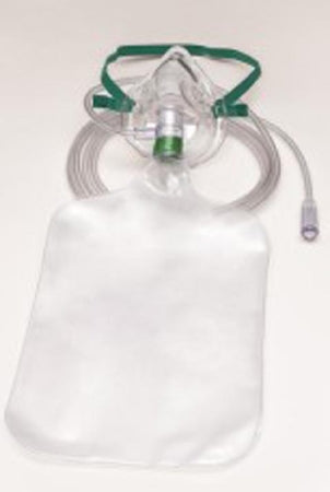 Salter Labs Salter Labs NonRebreather Oxygen Mask Cone Style Pediatric User One Size Fits Most Adjustable Elastic Head Strap - 1130-7-50