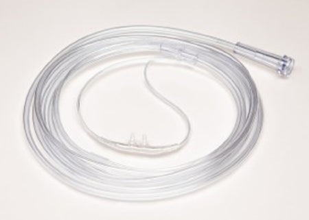 Salter-Style - ETCO2 Nasal Sampling Cannula with O2 Delivery Micro Flow Delivery Pediatric Curved Prong / NonFlared Tip - 1601-1-50