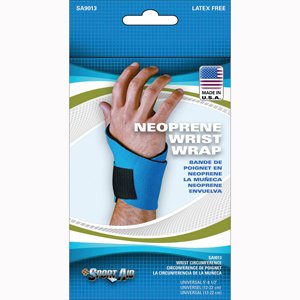 Scott Specialties Wrist Wrap Neoprene Blue One Size Fits Most - 9013 BLU UN