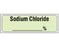 Shamrock Scientific Shamrock Pre-Printed Label Anesthesia Label SODIUM CHLORIDE / _____ % Lime Green 1/2 X 500 Inch - SA-46-PRE