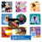 Smilemakers  1000 Per Unit Disney Sticker Sampler Sticker 2.5 Inch - DSNYB