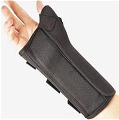 BSN Medical Pro-Lite Wrist Splint Left Hand Black X-Small - 22-4611SBLK