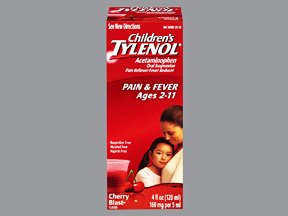 Children's Tylenol - Children's Pain Relief 160 mg / 5 mL Strength Acetaminophen Oral Suspension 4 oz. - 50580012350