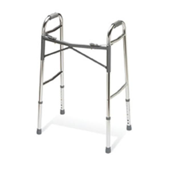 Sunrise Medical HHG Walker Guardian 400Lb Capacity Gray Tips 16.5X32.5-39.5" 2 Button Adult Ea - G07767