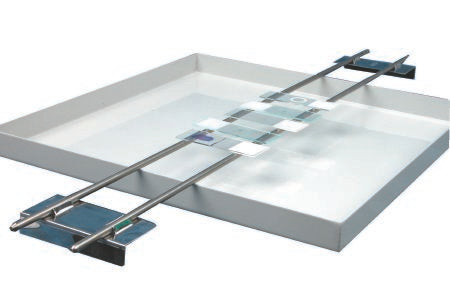 McKesson - Slide Staining Rack Stainless Steel 22 Slide Capacity - 3124