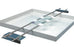McKesson - Slide Staining Rack Stainless Steel 22 Slide Capacity - 3124