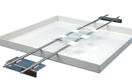 McKesson McKesson Slide Staining Rack Stainless Steel 24 X 4 X 1 Inch - 3124