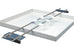 McKesson McKesson Slide Staining Rack Stainless Steel 24 X 4 X 1 Inch - 3124
