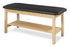 McKesson - H-Brace Exam Table Fixed Height - 2064F-BLKNAT