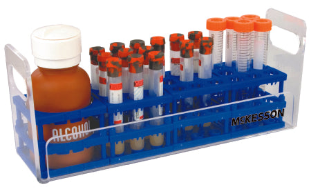 McKesson McKesson Tube Rack Carrier 12.75 X 3.5 X 5.5 Inch Acrylic - 3099