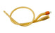 Teleflex Medical Rusch Gold Foley Catheter 3-Way Standard Tip 30 cc Balloon 26 Fr. Silicone Coated Latex - 183430260