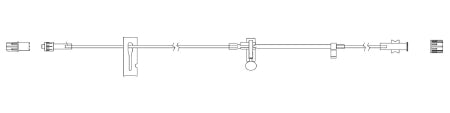 Zevex Curlin Pump Set 84 Inch Tubing - 340-4115