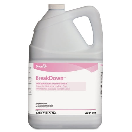 Lagasse BreakDown Deodorizer Enzyme Based Liquid Concentrate 1 gal. Jug Fresh Scent - DVO94291110
