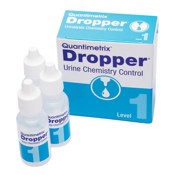 Quantimetrix Corp Dropper Urine Chemistry Level 1 Control 3X10Ml Ca - 1431-31