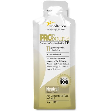 ProSource TF - Tube Feeding Formula 45 mL Pouch Ready to Hang Unflavored Adult - 11444