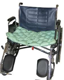 EHOB Waffle Bariatric Bariatric Seat Cushion 22 W X 28 D X 2 H Inch Air Cells - 240WCI