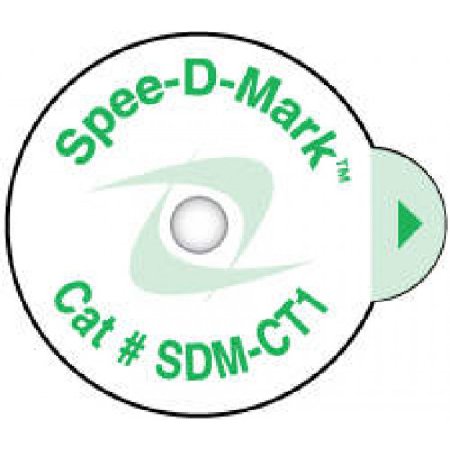 Spee-D-Mark - Skin Marker Green / White 2.3 mm BB - SDM-CT1