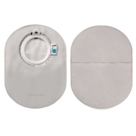 SenSura Mio - Ostomy Pouch Two-Piece System 8-1/4 Inch, Maxi Length 50 mm Stoma Closed End Flat - 11413