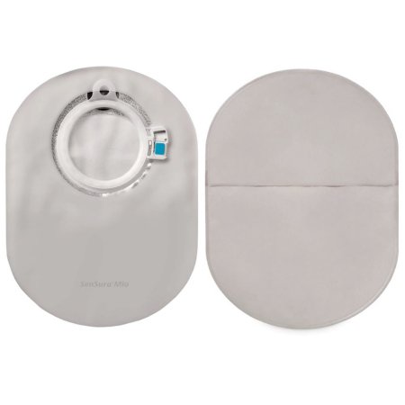 SenSura Mio - Ostomy Pouch Two-Piece System 8-1/4 Inch, Maxi Length 60 mm Stoma Closed End Flat - 11422