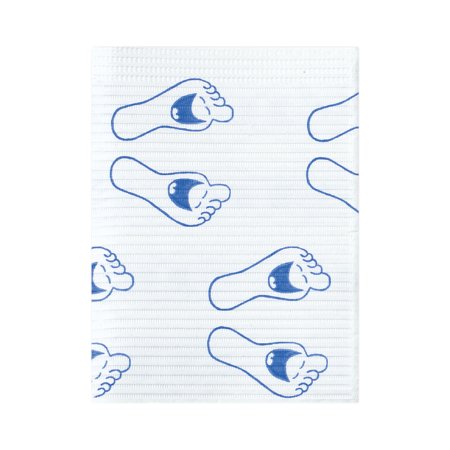 PolyBack - Procedure Towel 13 W X 19 L Inch Happy Feet Print NonSterile - WPXFP