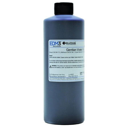 EDM 3 - Gentian Violet Solution 1% 16 oz. - 400325