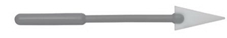 Beaver-Visitec International Visitec Surgical Eye Spear PVA (Polyvinyl Acetal) 2-3/4 Inch Length 10 Count Pouch - 581761
