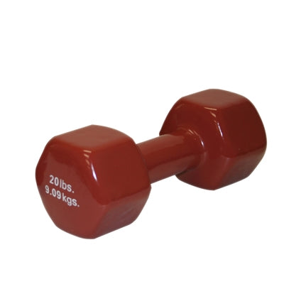 Fabrication Enterprises CanDo Dumbbell 20 lbs. - 10-0561