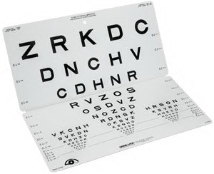 Good-Lite Distance Vision Folding Eye Chart 10 Foot Adult - 735000