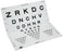 Good-Lite Distance Vision Folding Eye Chart 10 Foot Adult - 735000