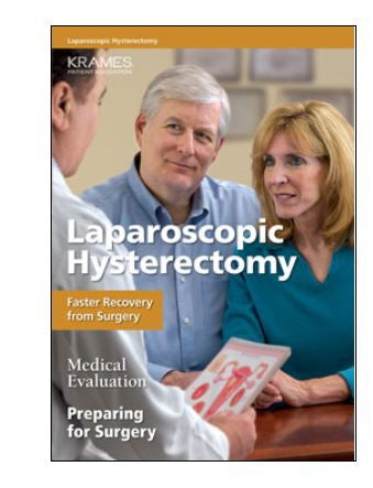 Krames Corporation Krames Patient Booklet Laparoscopic Hysterectomy - 11912