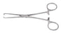 Vantage - Tissue Forceps Allis 6 Inch Length Floor Grade Stainless Steel NonSterile Ratchet Lock Finger Ring Handle Full Curved 4 X 5 Teeth - V916-6