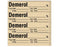 Shamrock Scientific Shamrock Pre-Printed Label Anesthesia Label DEMEROL _____ % / Prep Date _____ Exp. Date _____ / Initial _____ Exp. Time _____ Tan 1/2 X 2 Inch - SA-24-EXP-PK