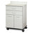 Clinton Industries Mobile Treatment Cabinet 2 Drawers Gray / Aubergine - 8922-A-1G-2AB-5G
