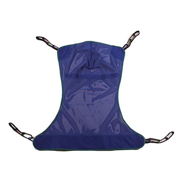 Invacare Sling Patient Lift Reliant Full Body Poly Msh 60.5X45.5" Navy Size Large Ea - R111
