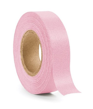 United Ad Label UAL Blank Label Tape Multipurpose Label Without Legend Pink 1/2 X 500 Inch - ULTP512-4