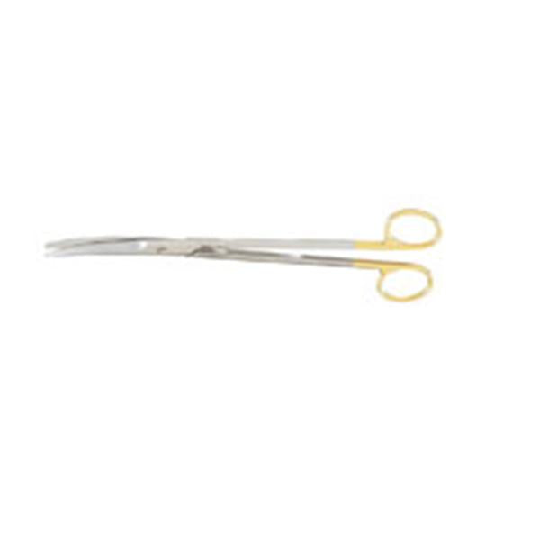Miltex-Integra Scissors Dissecting Mayo 9" Beveled Curved Standard Tungsten Carbide Ea - 5-130TC