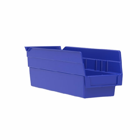 Akro-Mils - Shelf Bin Blue Industrial Grade Polymers 4 X 4-1/8 X 11-5/8 Inch - 30120BLUE
